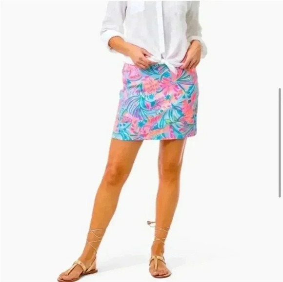 Lilly Pulitzer Jonas High-Waisted Skort - Picture 4 of 7